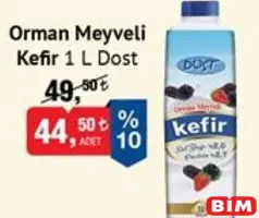 DOST ORMAN MEYVELİ KEFİR 1 L